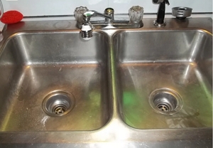 Mum wows thousands with her simple method for a sparkling sink